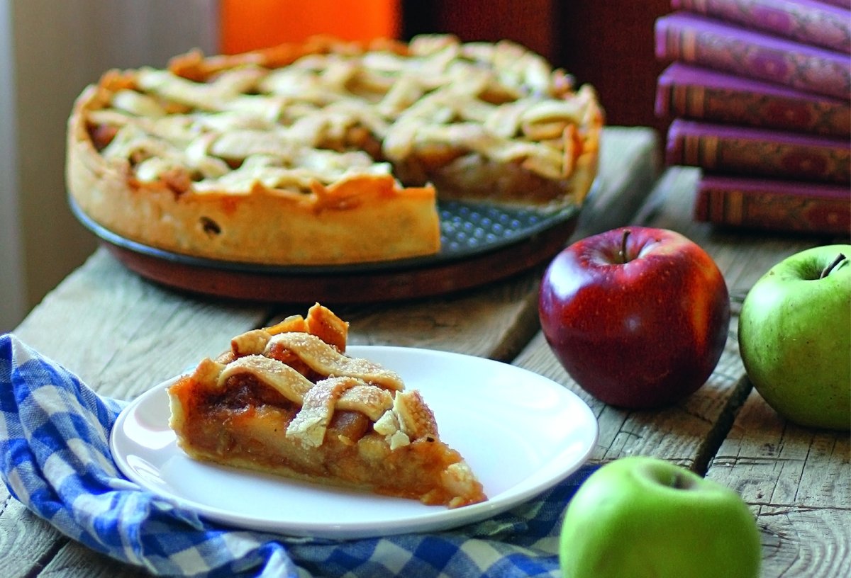 Невидимый французский яблочный пирог