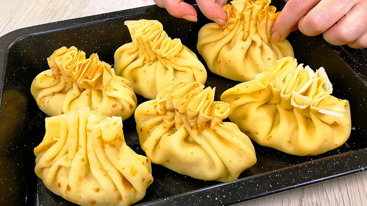 Блины с красной икрой