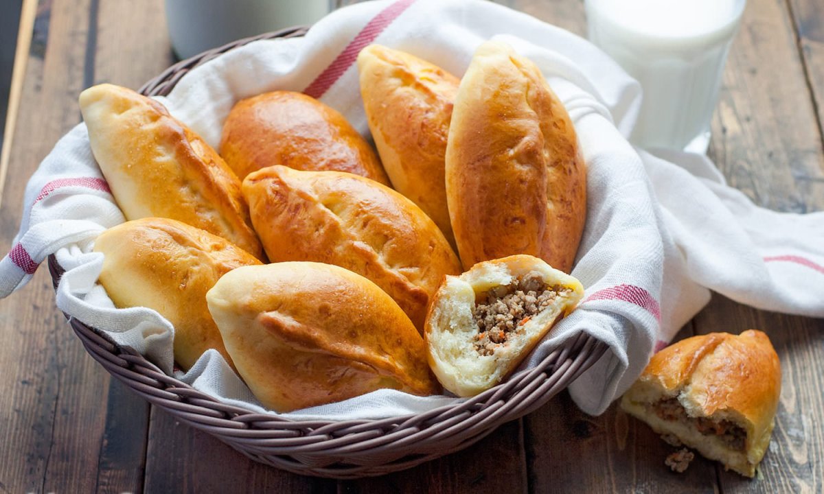 Пирожки с мясом