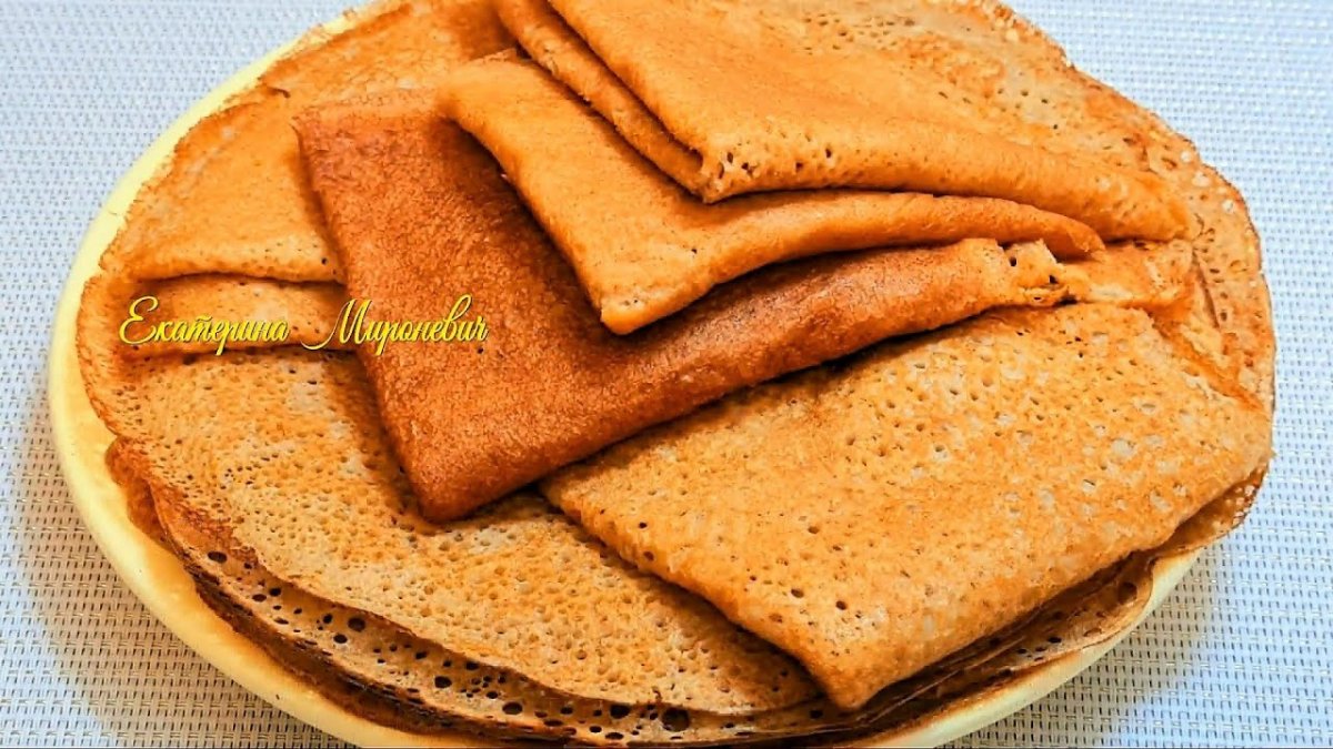 Блинчики на кислом молоке