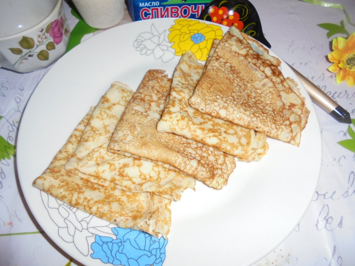 Блинчики на завтрак
