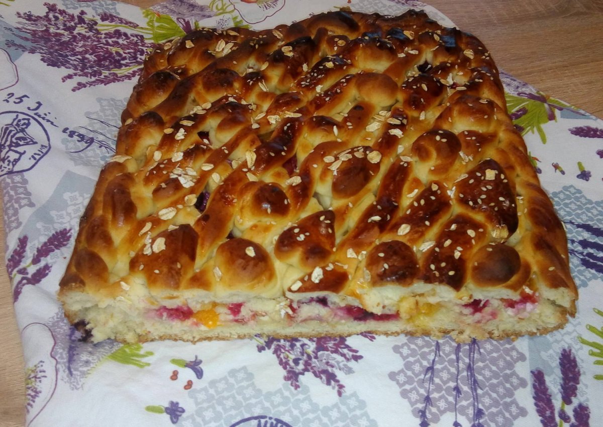 Финский черничный пирог Высоцкой
