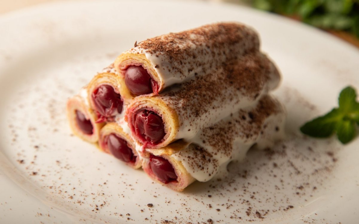 Блинчики с мясом