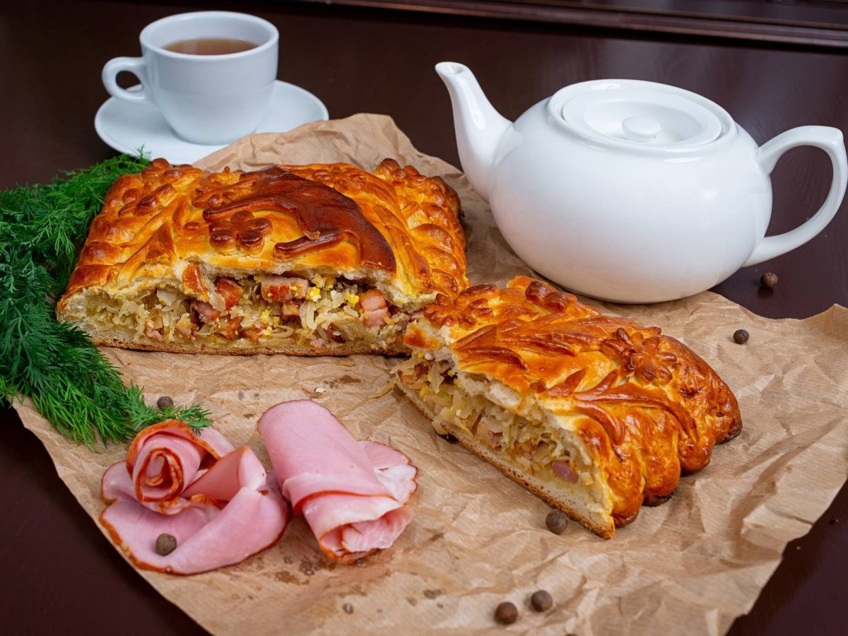 Курник расстегаи кулебяка