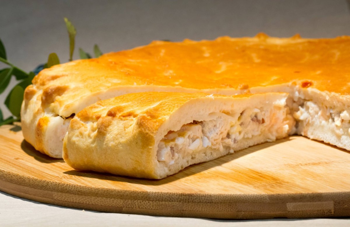 Кулебяка с рыбой