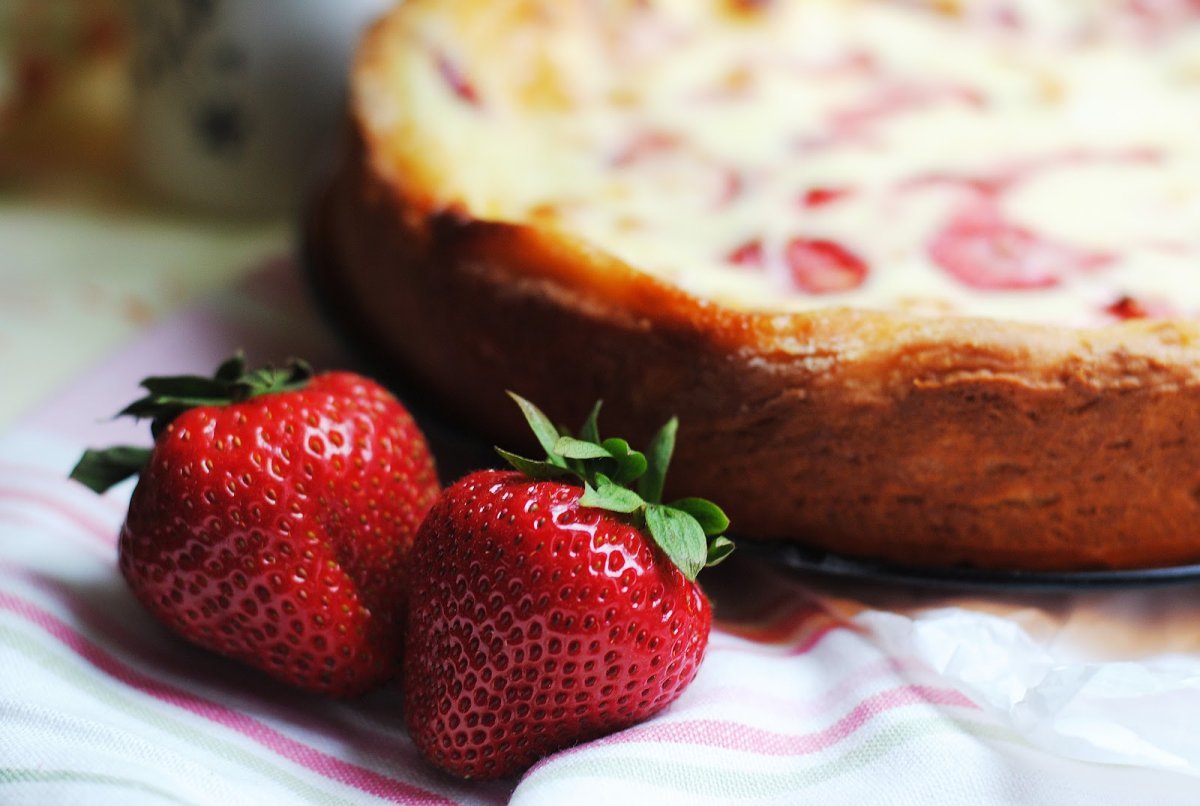 Маковый пирог с творогом