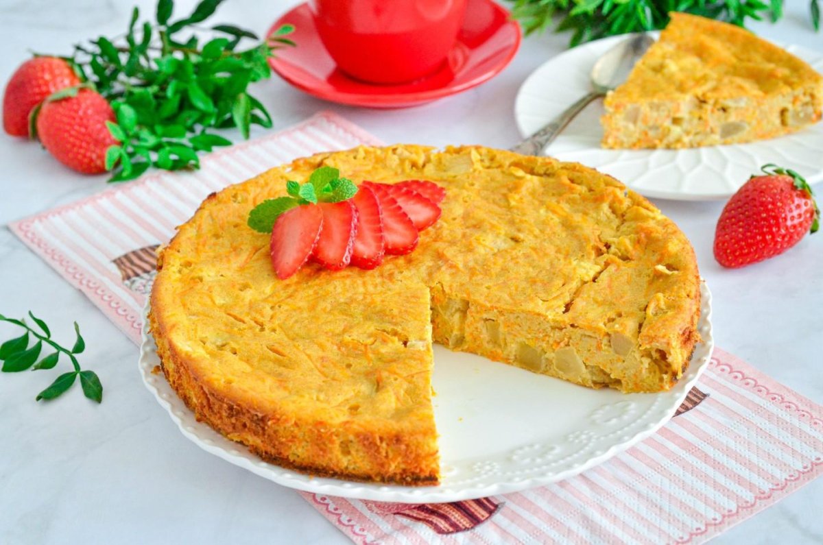 Морковный пирог, кекс