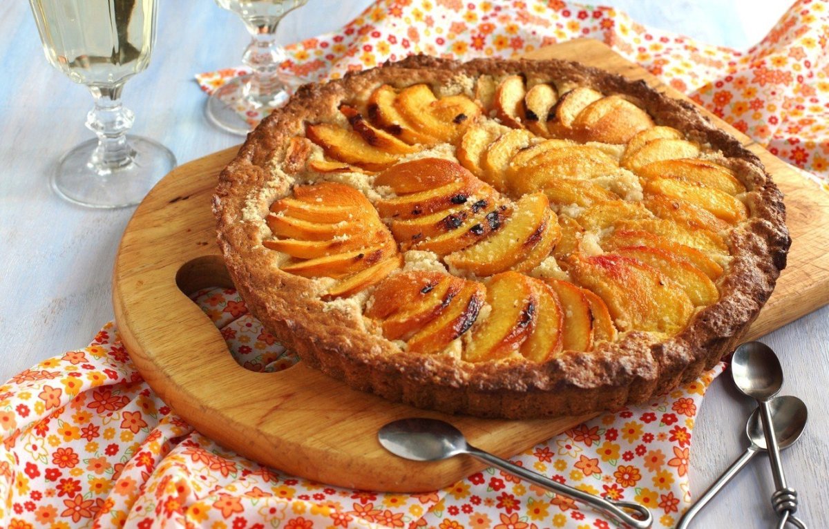Ленивая шарлотка с яблоками