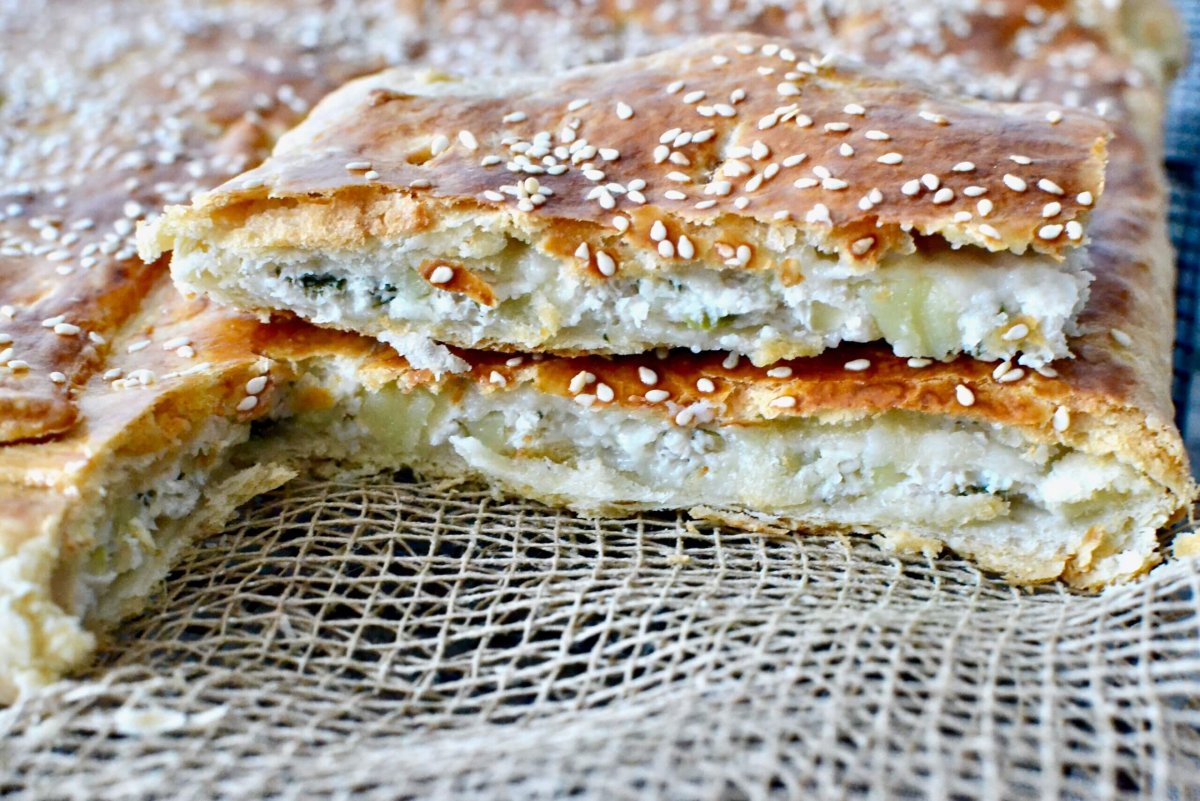 Тесто на кефире для пирога с мясом
