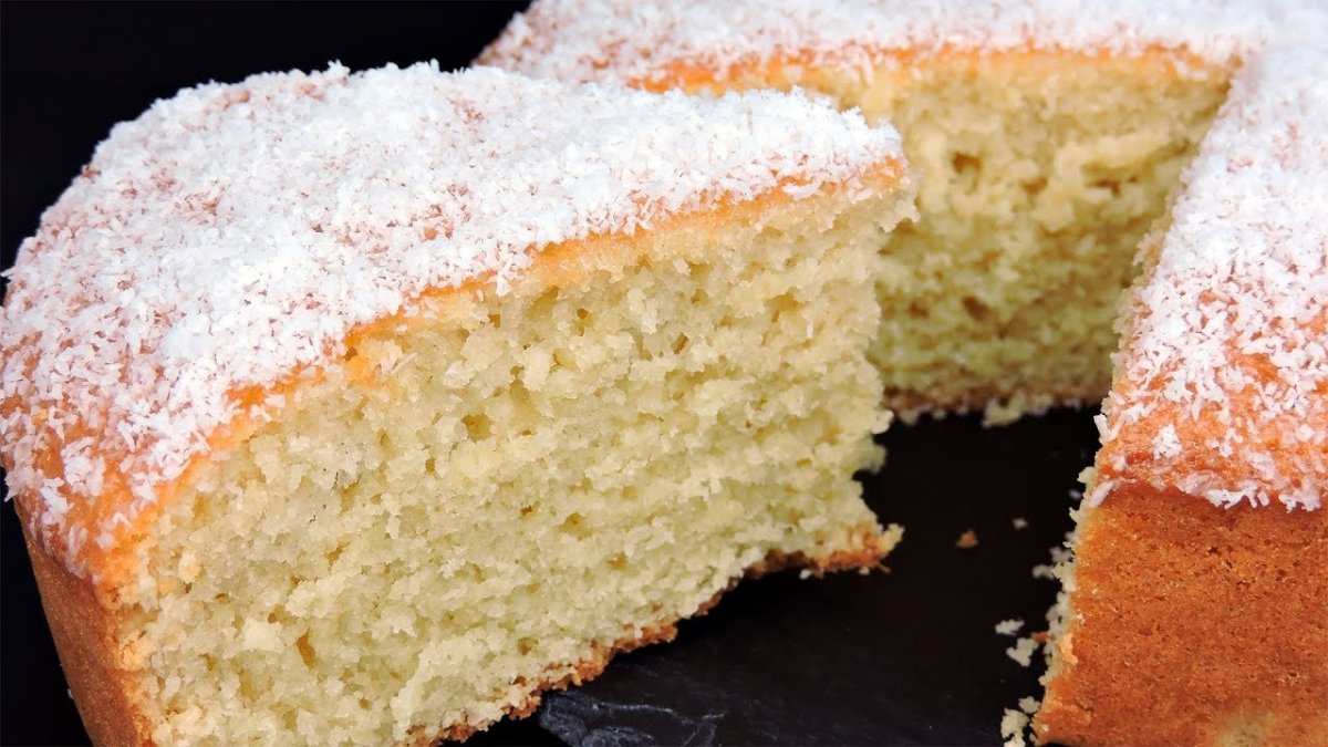 Выпечка с кокосовой стружкой