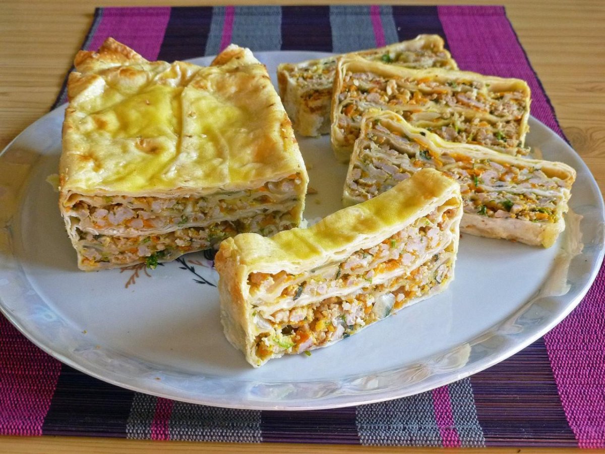 Лаваш с творогом