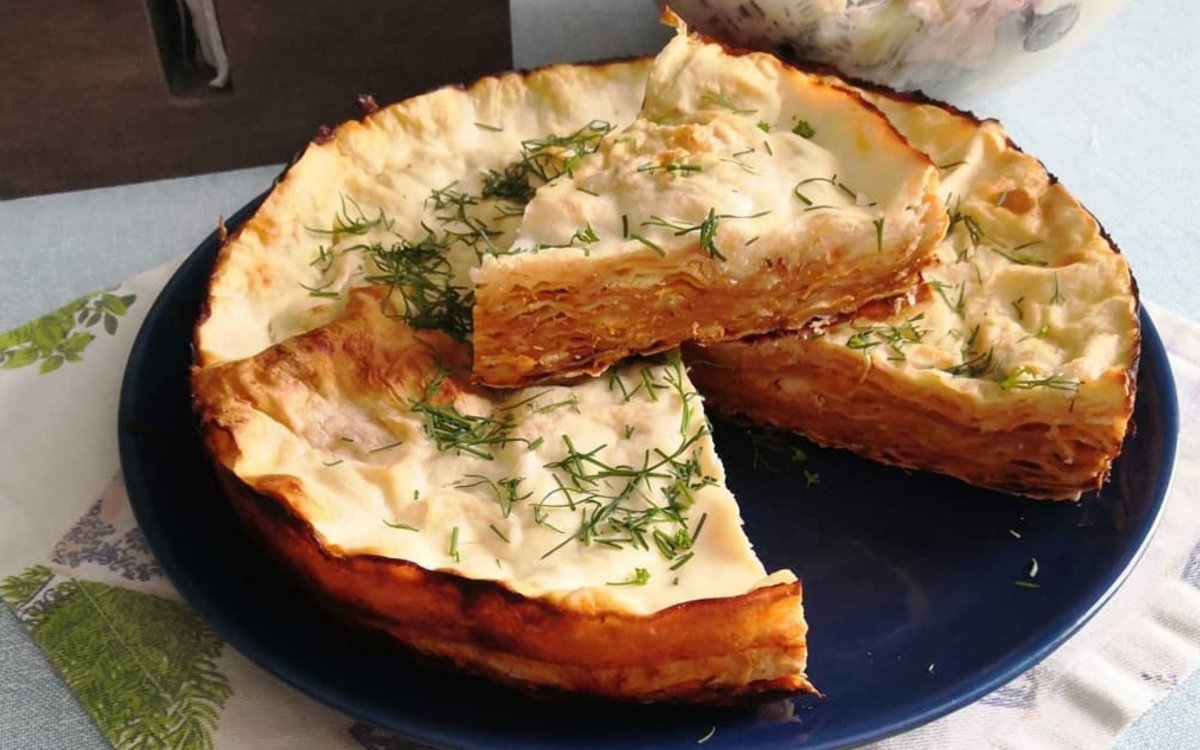 Пирожки с яблоками из лаваша в духовке