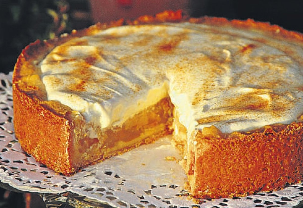 Пирог шарлотка с яблоками