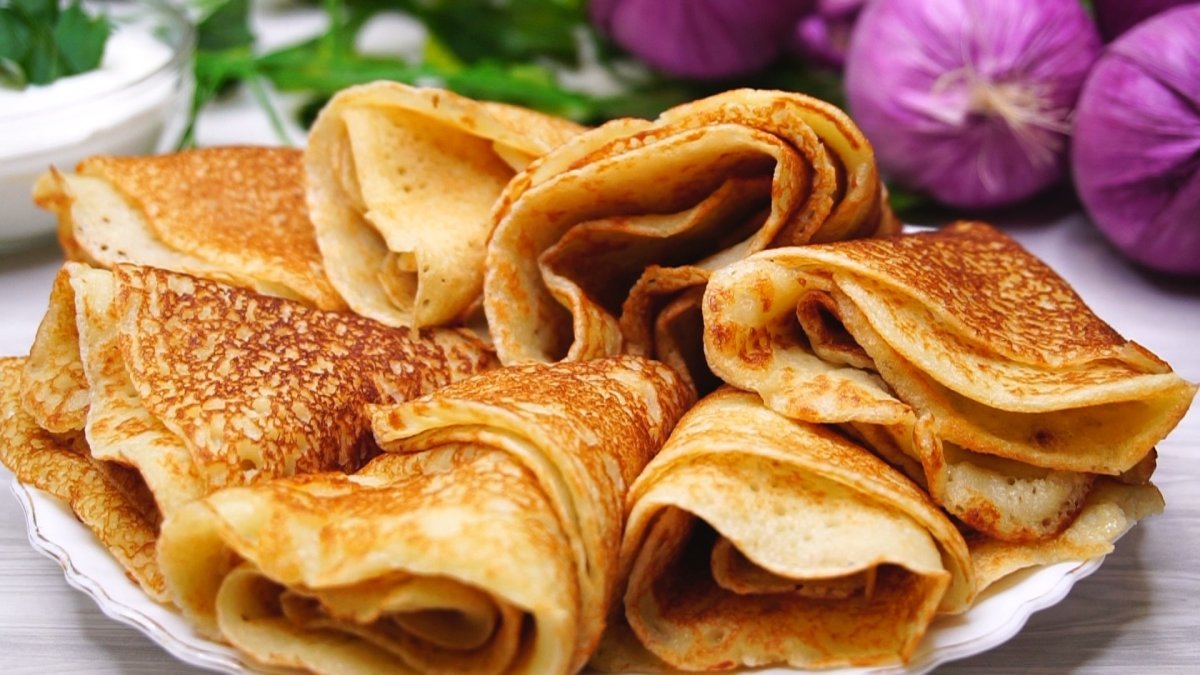 Блинчики на сыворотке