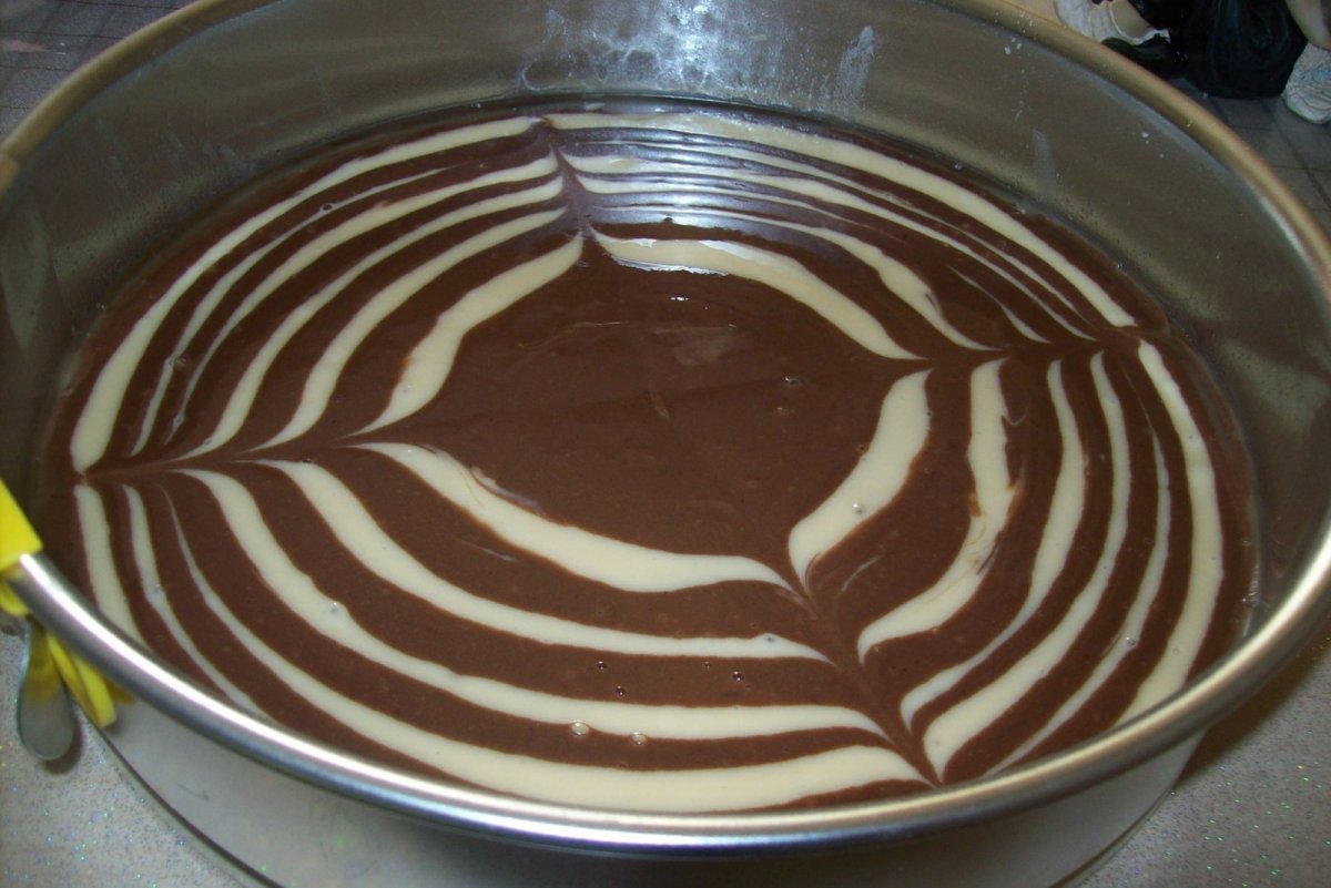 Коржи Зебра для торта