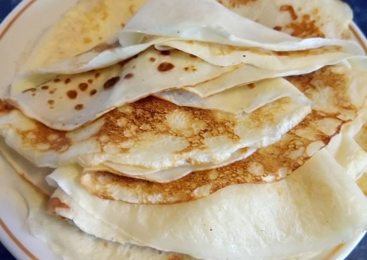 Блины со сгущенкой