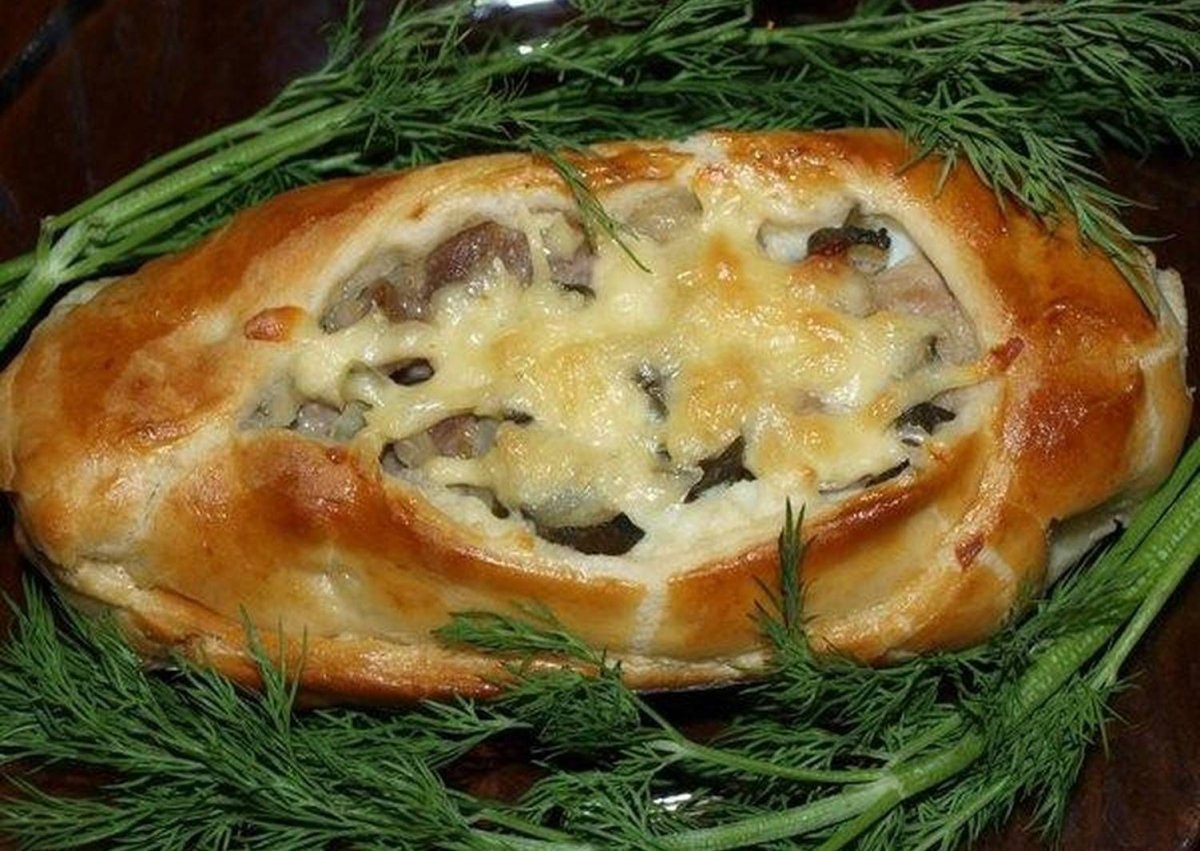 Лодочки из дрожжевого теста