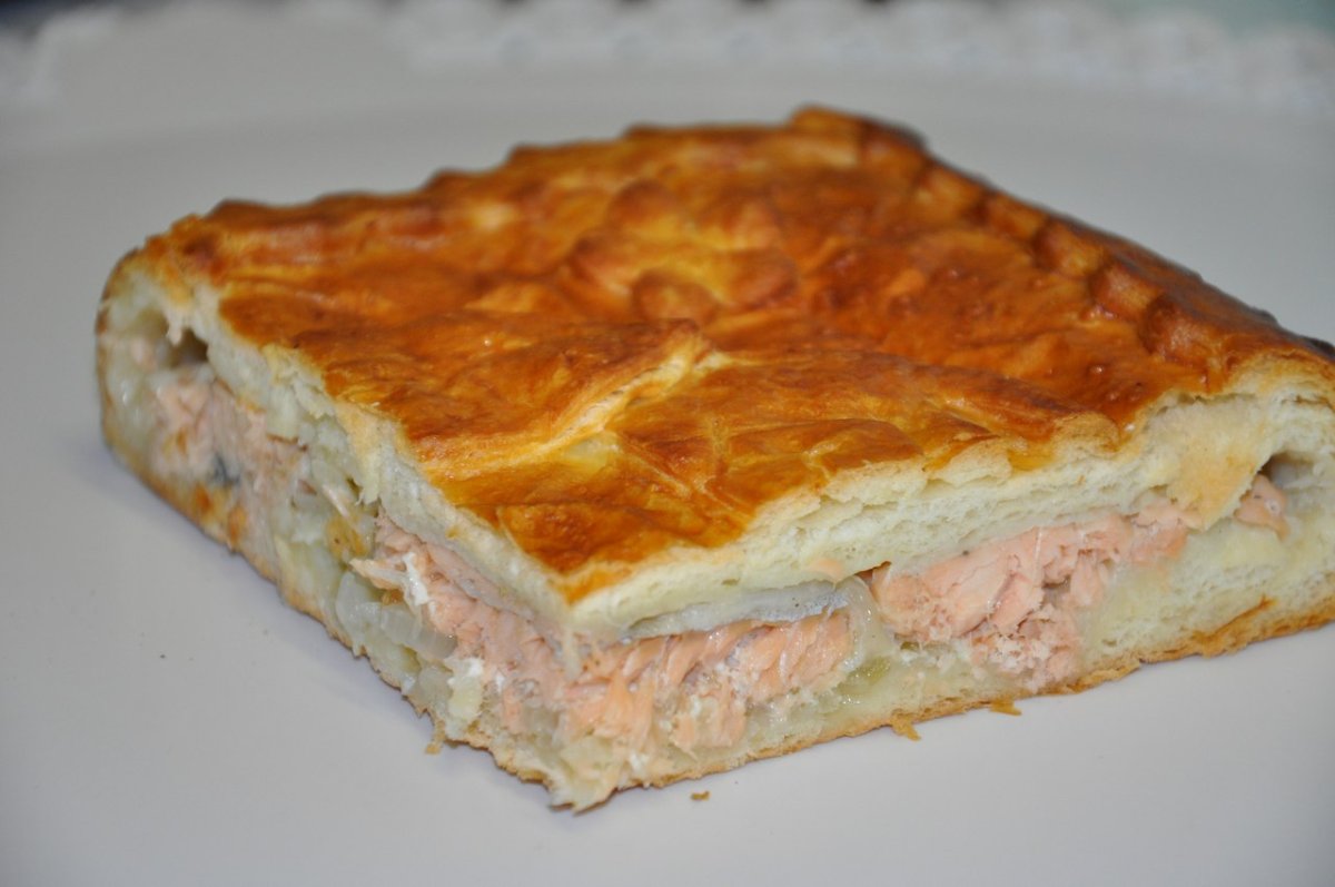 Рыбный пирог Калнина Наталья