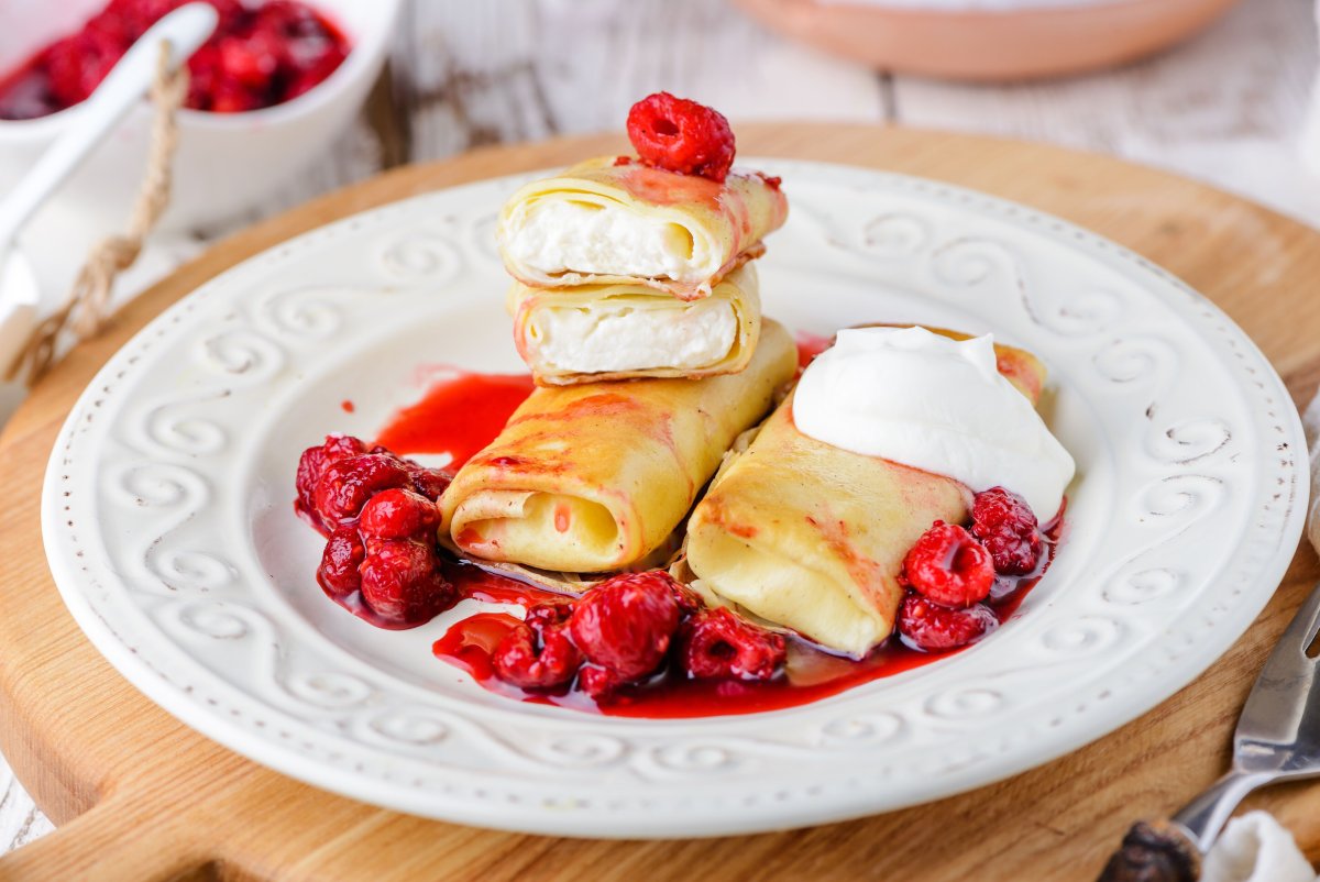 Блины на сковородке