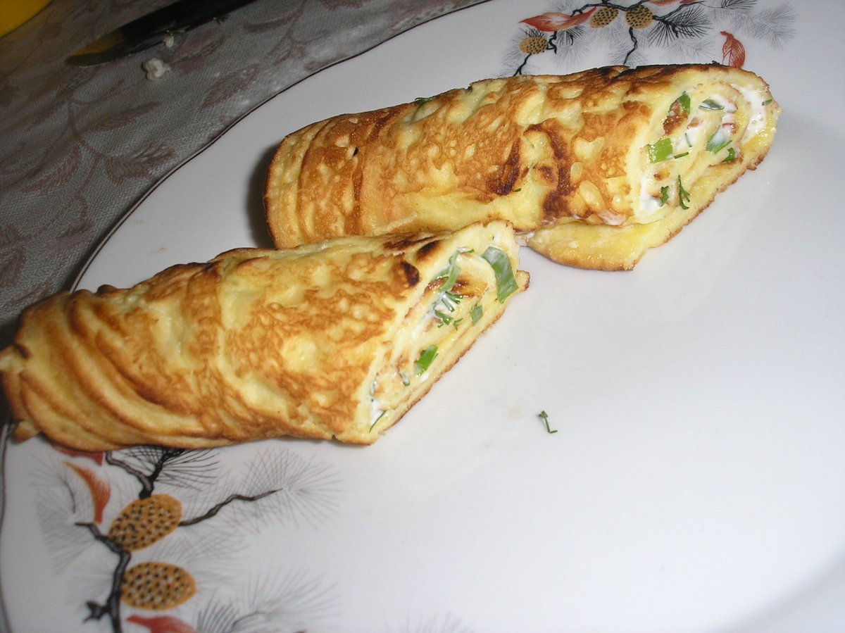Закуска из блинов