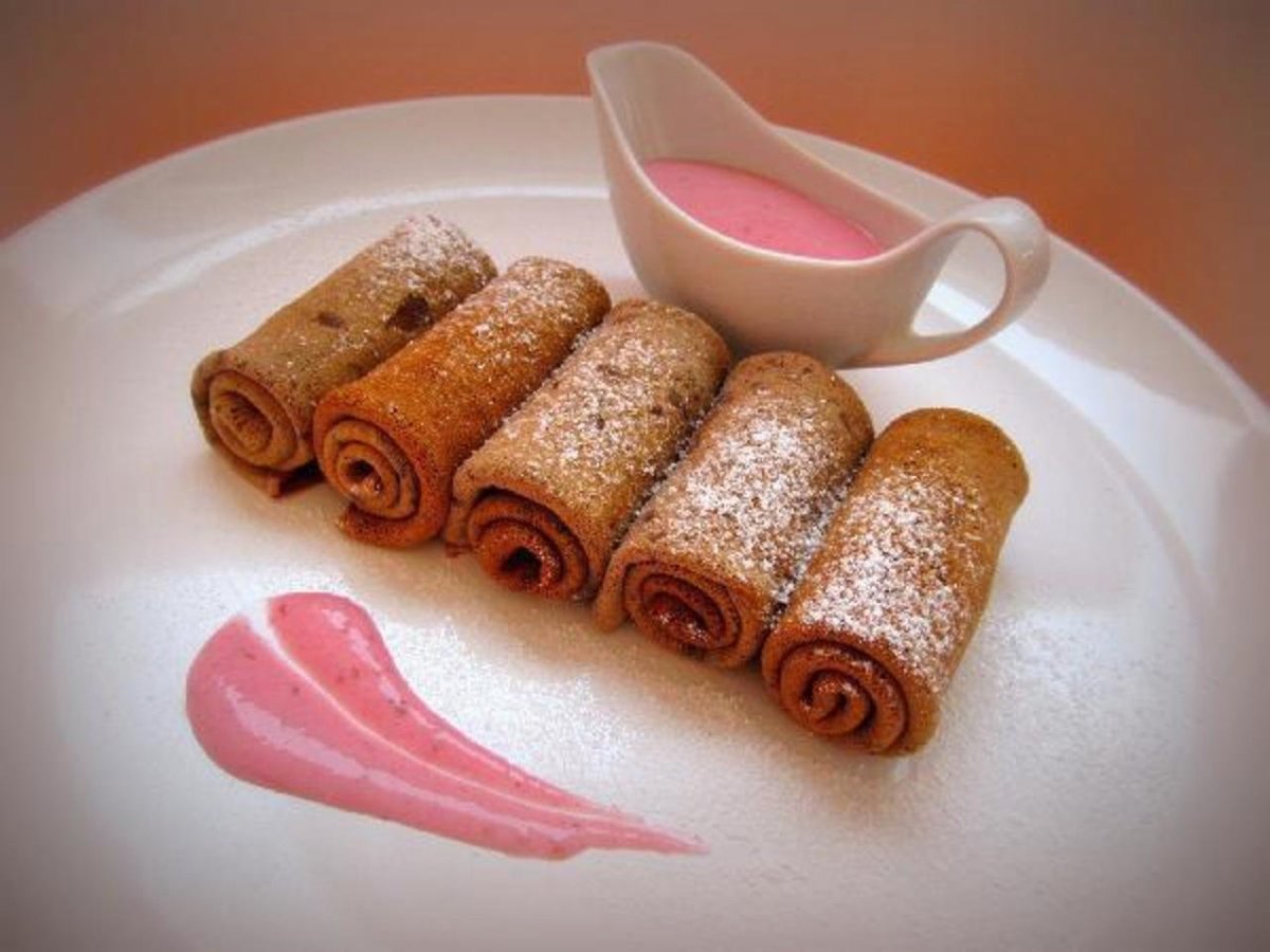 Печеночные рулетики