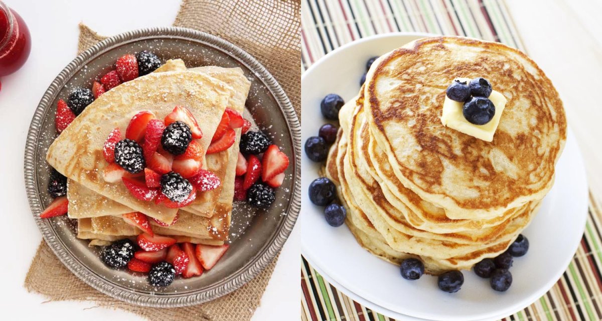 Apple Cinnamon blini