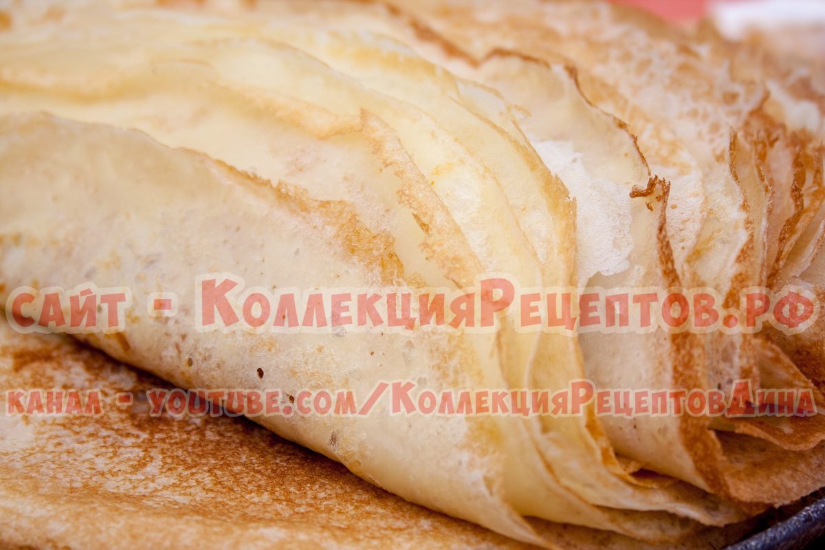 Блинчики на молоке