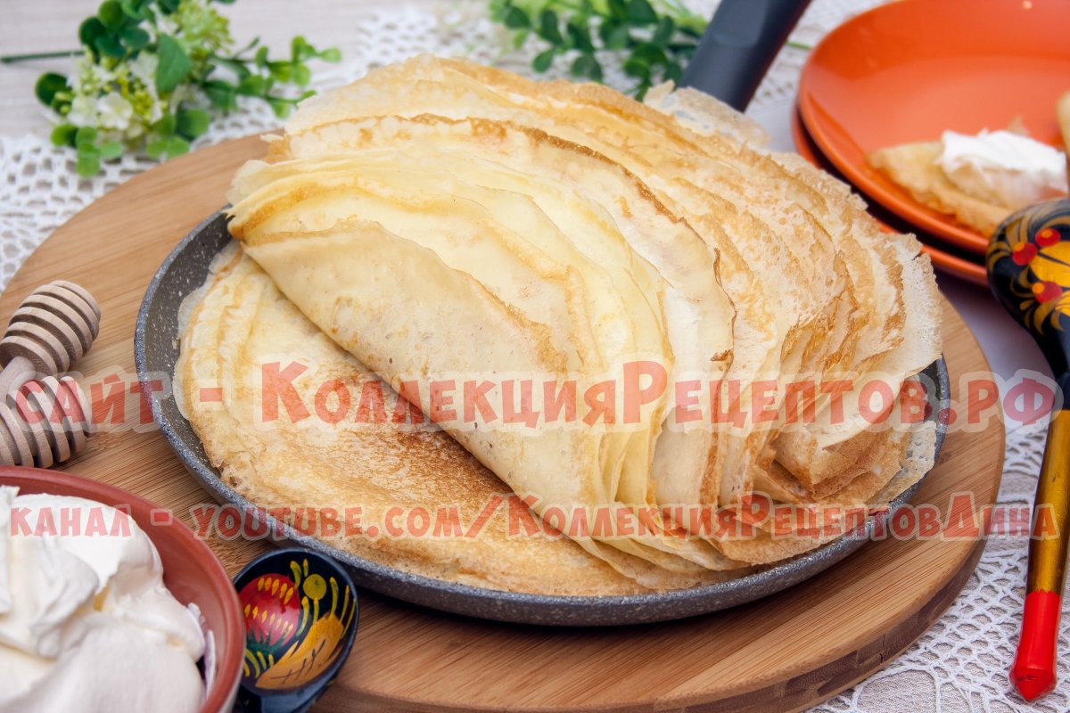 Блины на крахмале