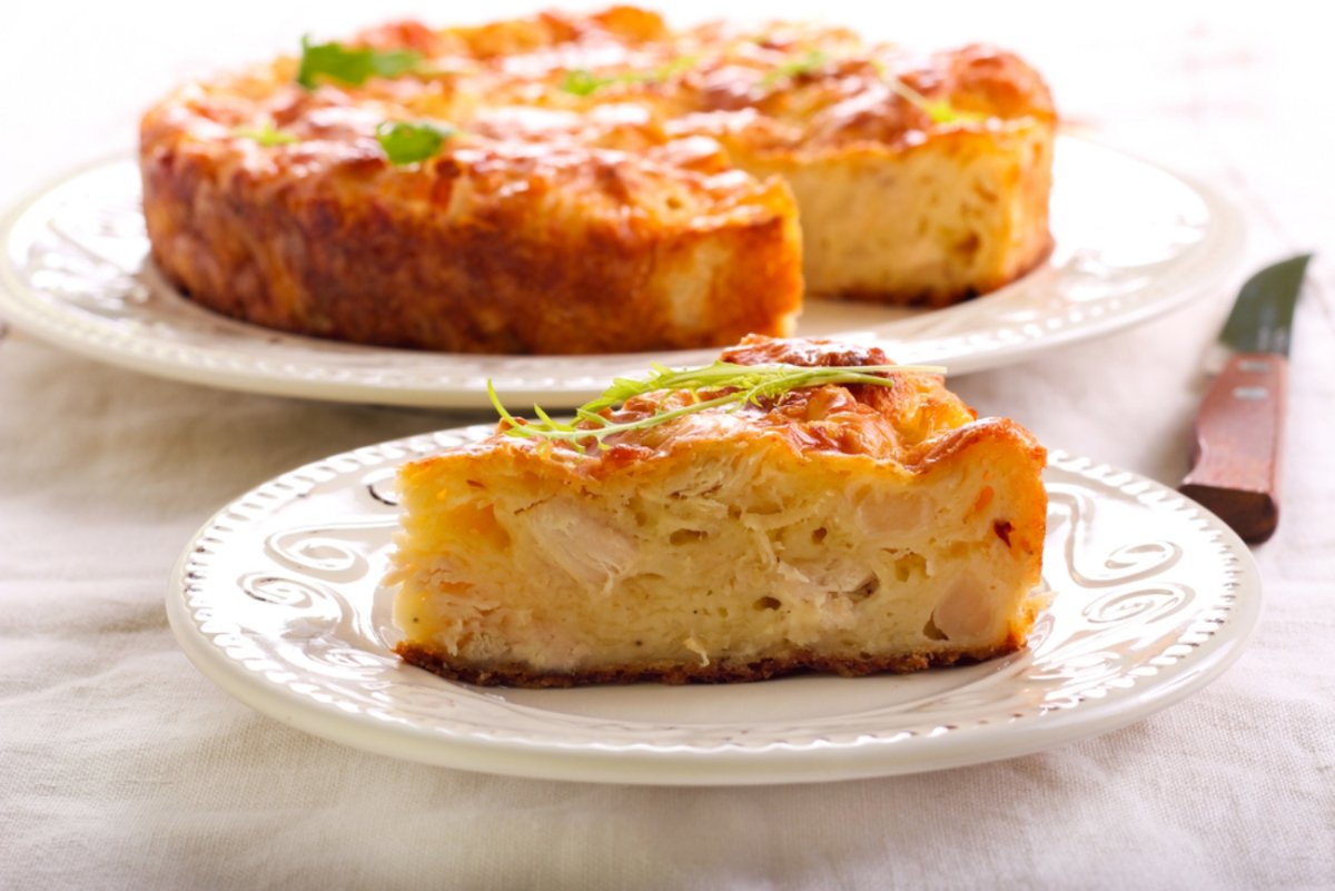Чизкейк с лимонным курдом