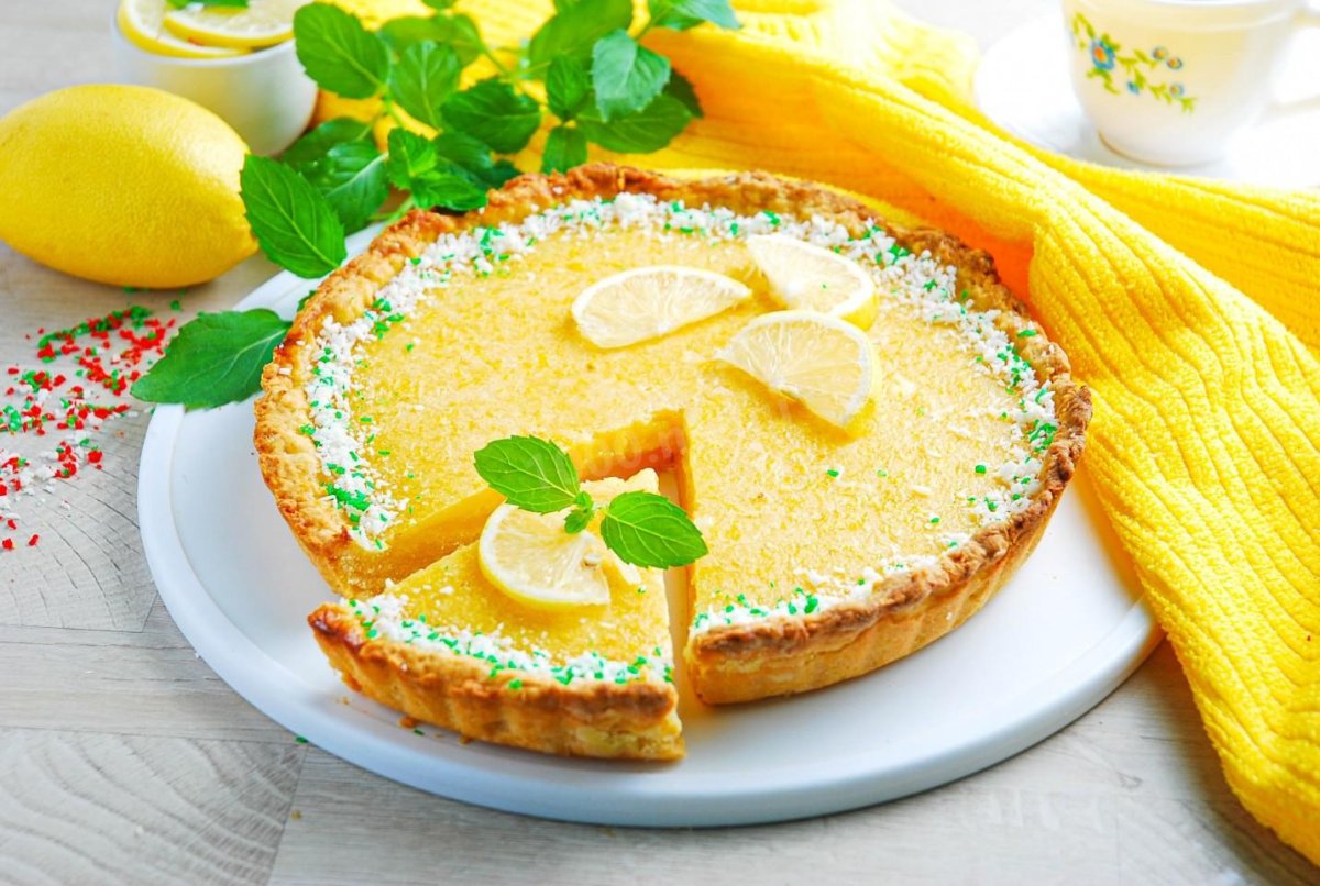 Кухня наизнанку лимонный пирог
