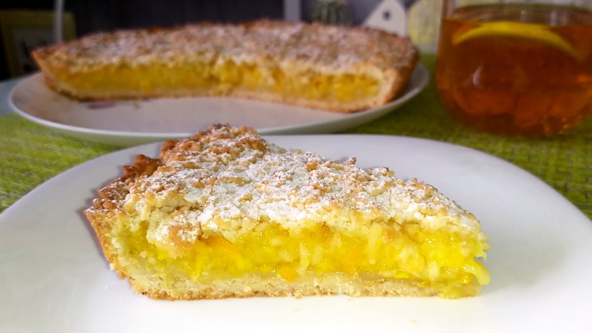 Лимонный пирог из ,,кухни. Наизнанку,,