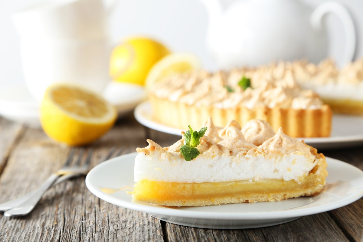 Пирог с лимоном и апельсином