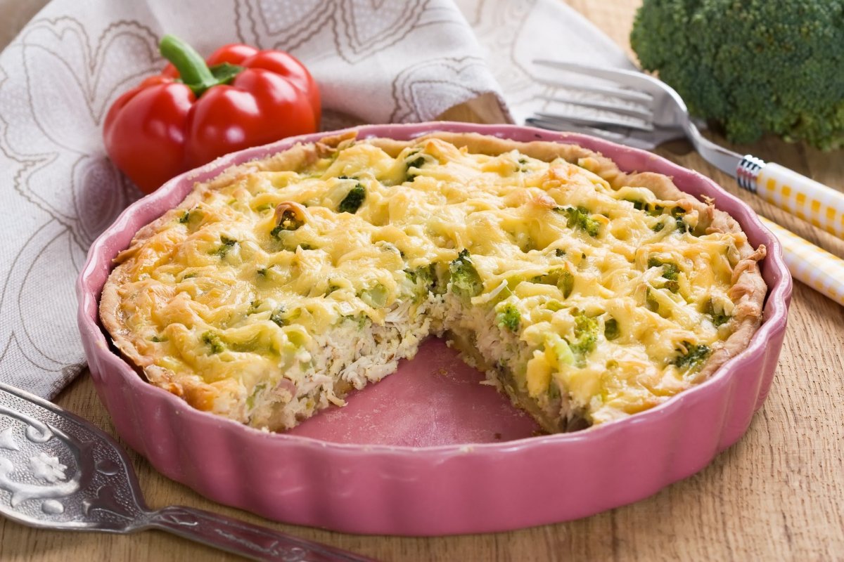 Пирог с брусникой