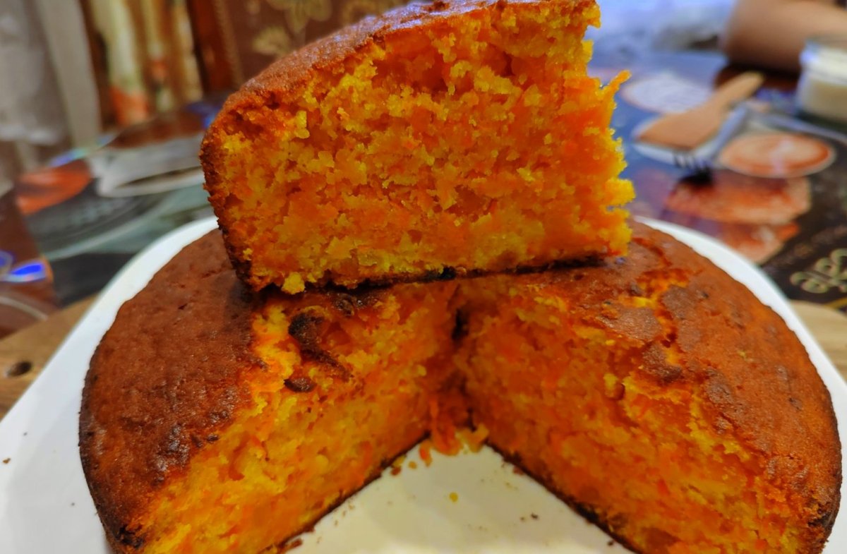 Морковный пирог самый простой и вкусный