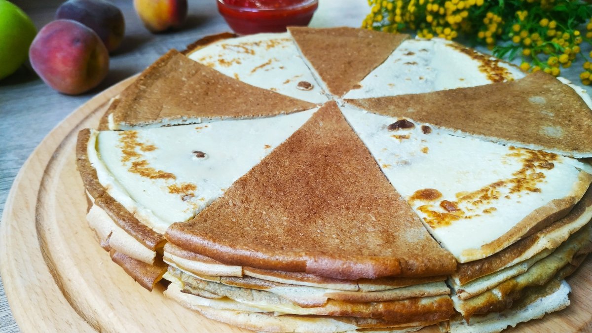 Блины из печени говяжьей