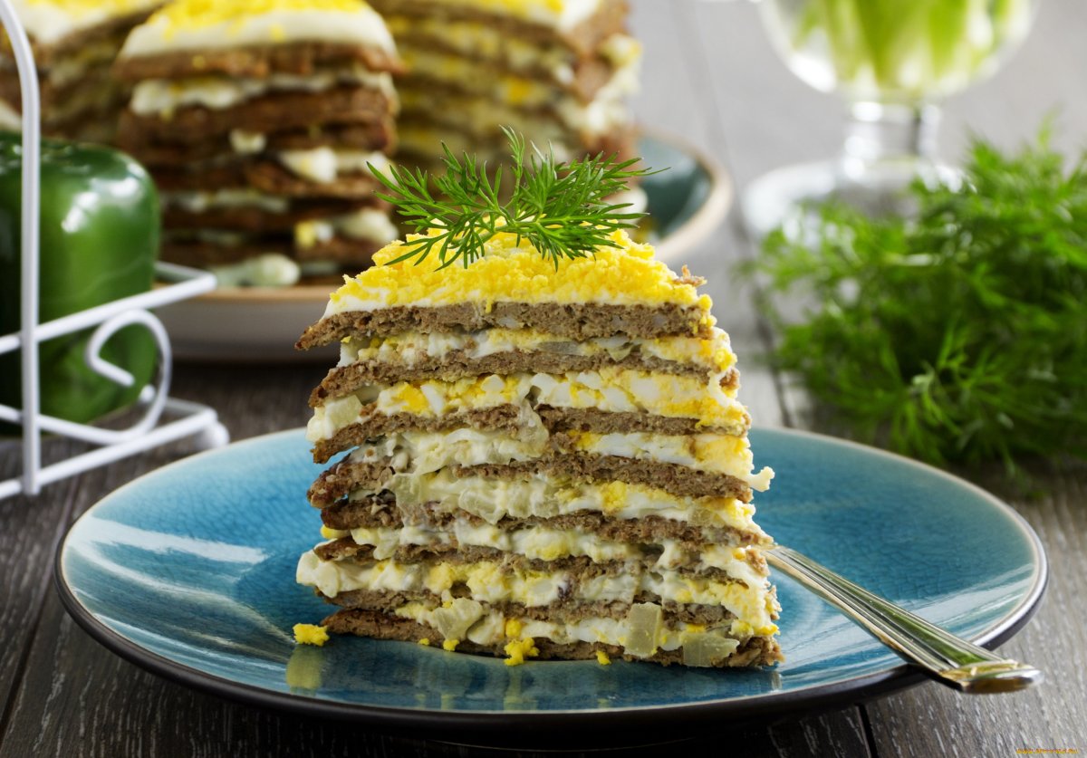 Юлия Высоцкая печеночный торт