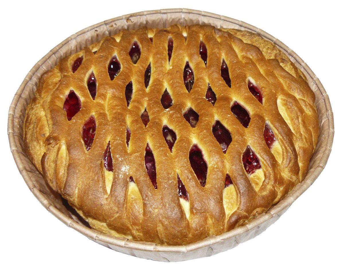 Песочный пирог с грецкими орехами