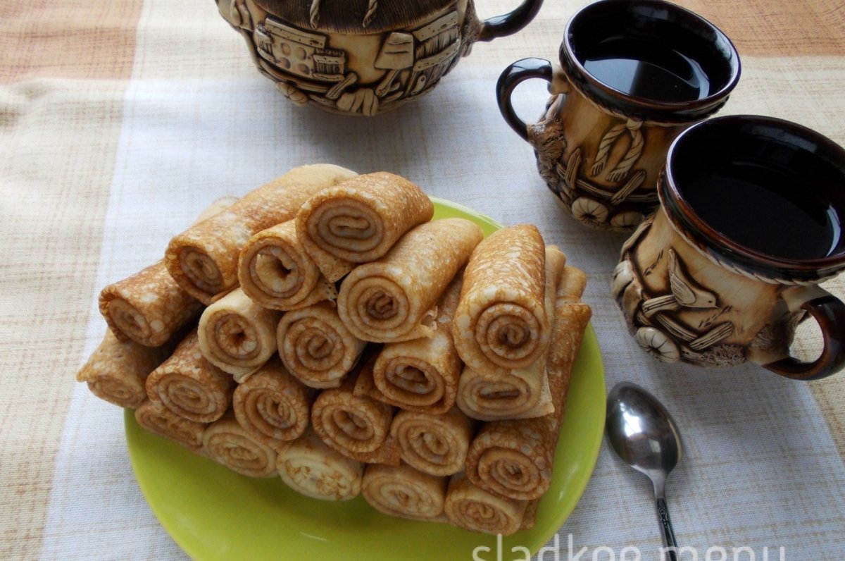 Блины на кефире