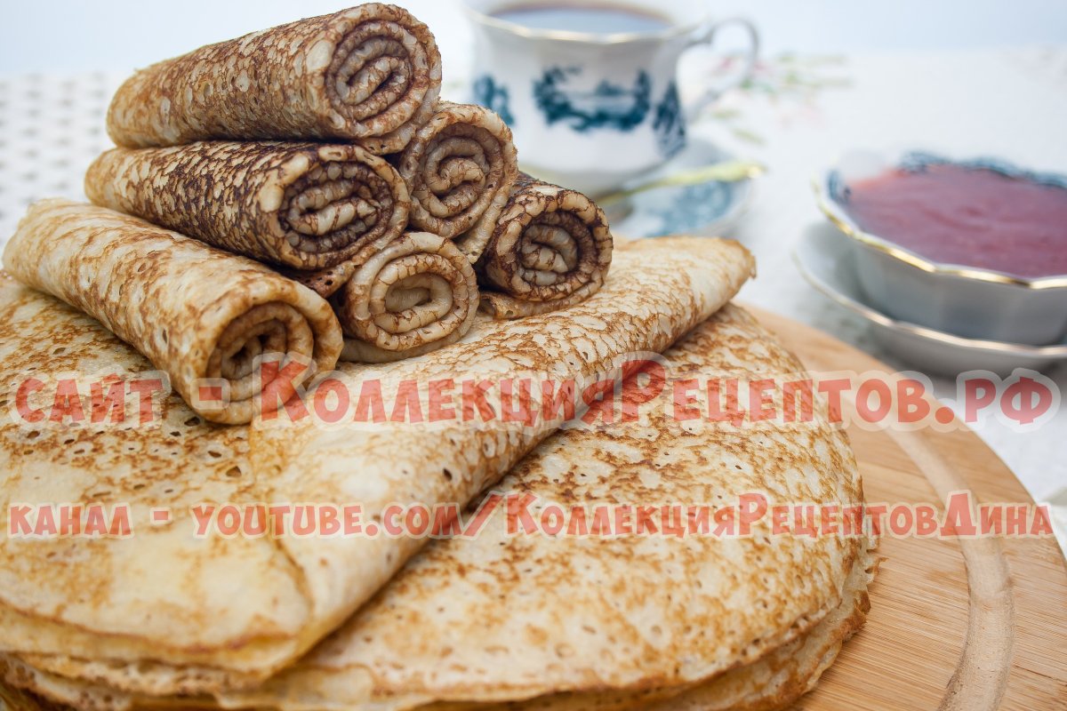Блины на прокисшем кефире