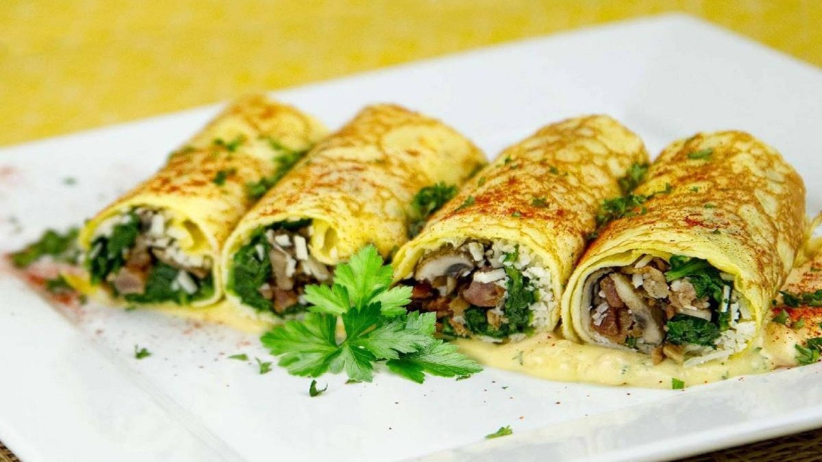 Блины с начинками в ассортименте