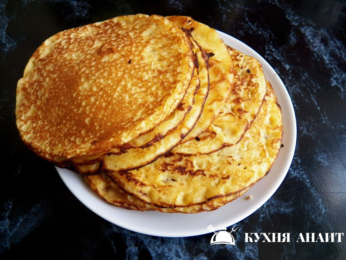 Рецепт блинов на английскомзыке