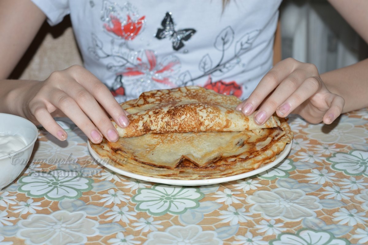 Блинчики из цельнозерновой муки