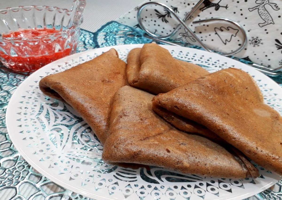 Блины из льняной муки