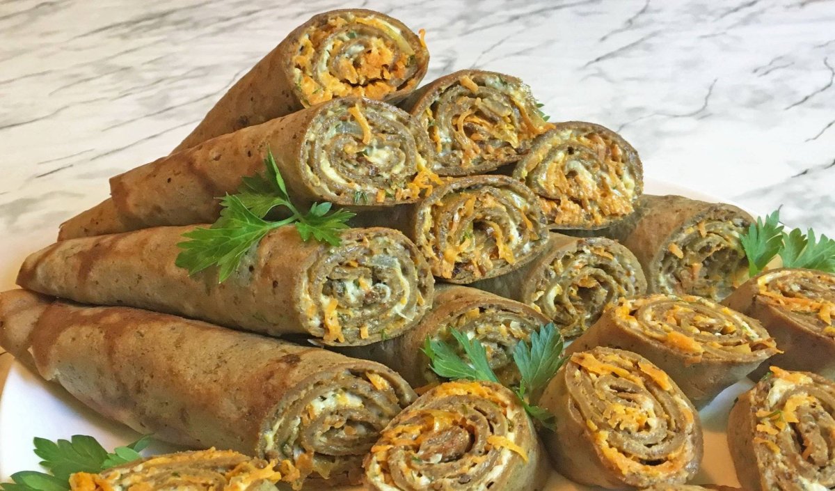 Блинчики с курицей