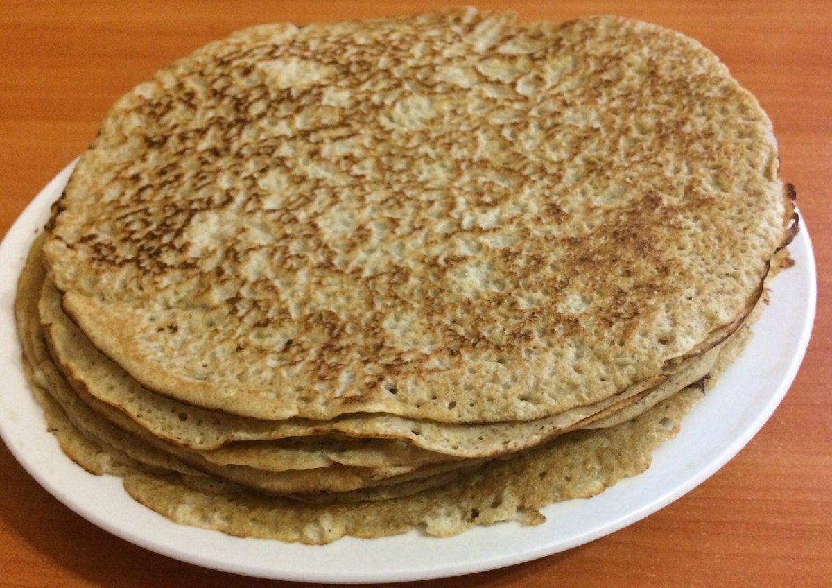 Блинчики из овсяной муки