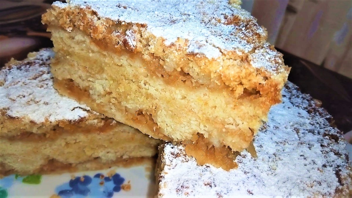 Яблочный баварский торт нереально вкусный