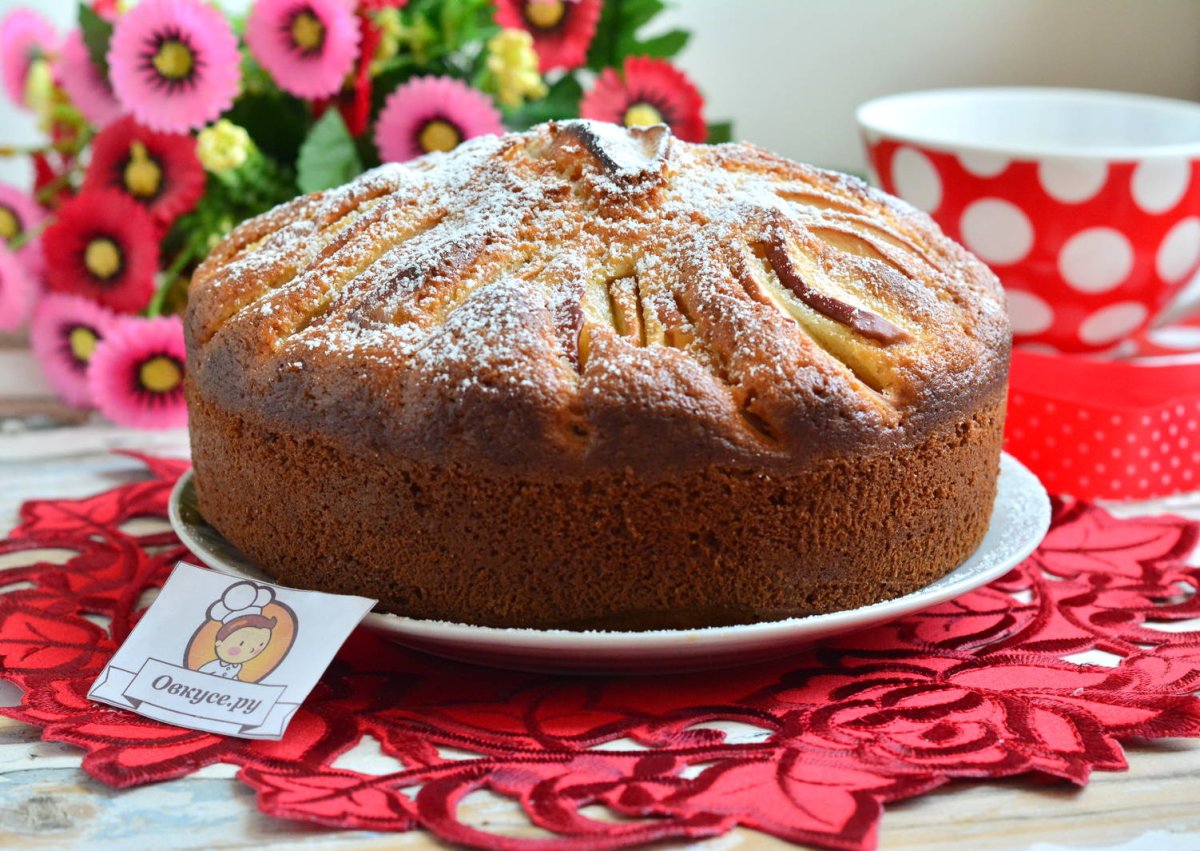 Пирог с манкой и овощами