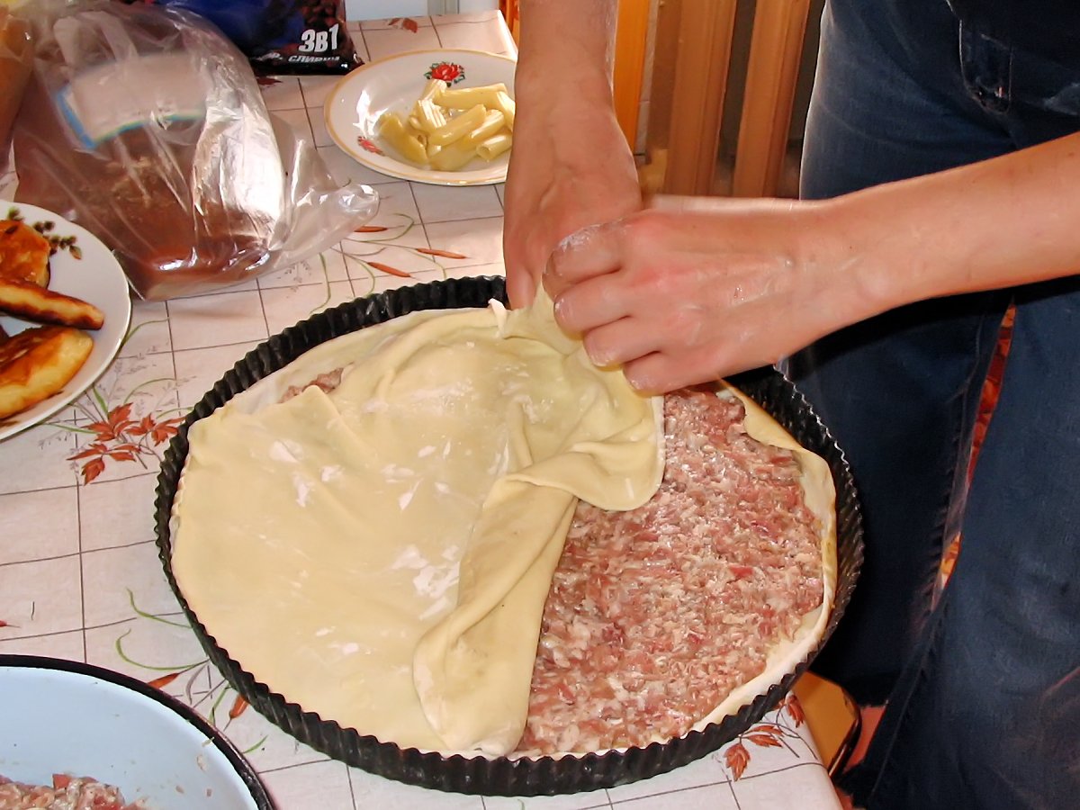 Бурек с мясом турецкий