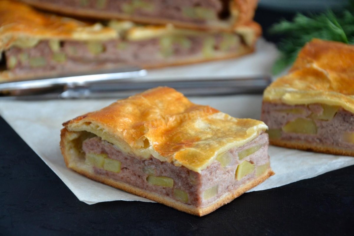 Пирок с куриным фаршом