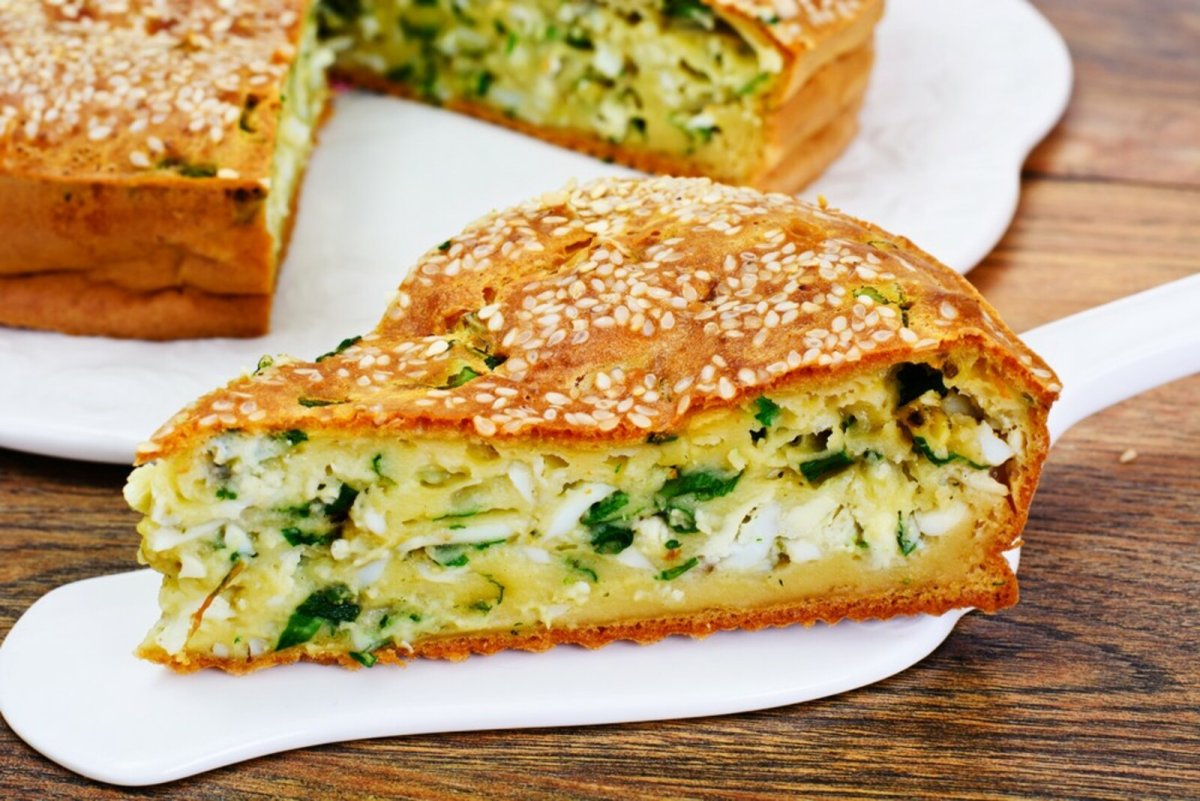 Куриный пирог-запеканка